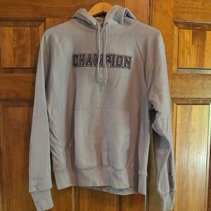 Champion Light Gray Men's Hoodie